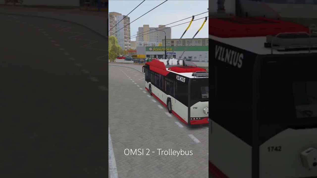 Działający Trolejbus - Solaris Trollino 12 IV (by Iwo) | OMSI 2