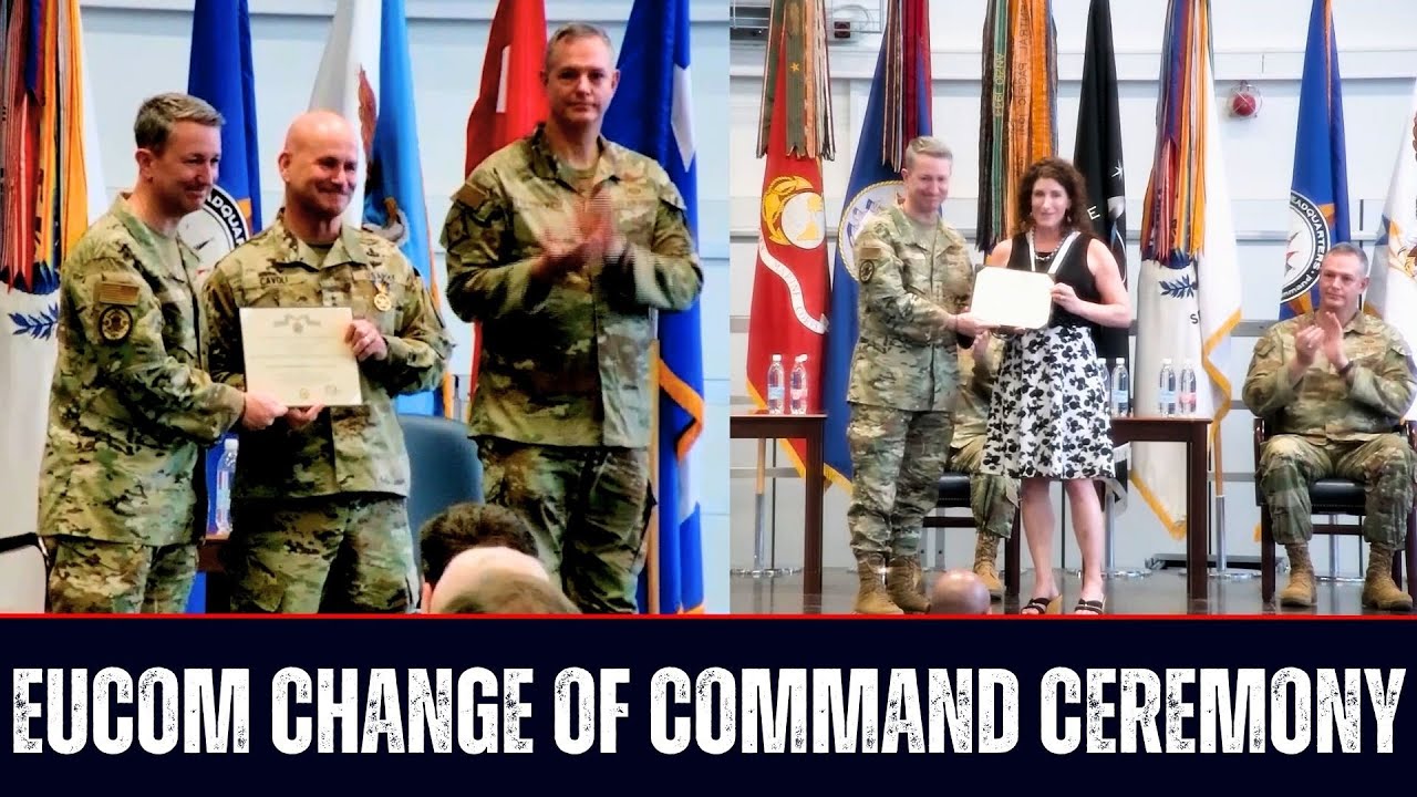 Change of Command Ceremony at EUCOM