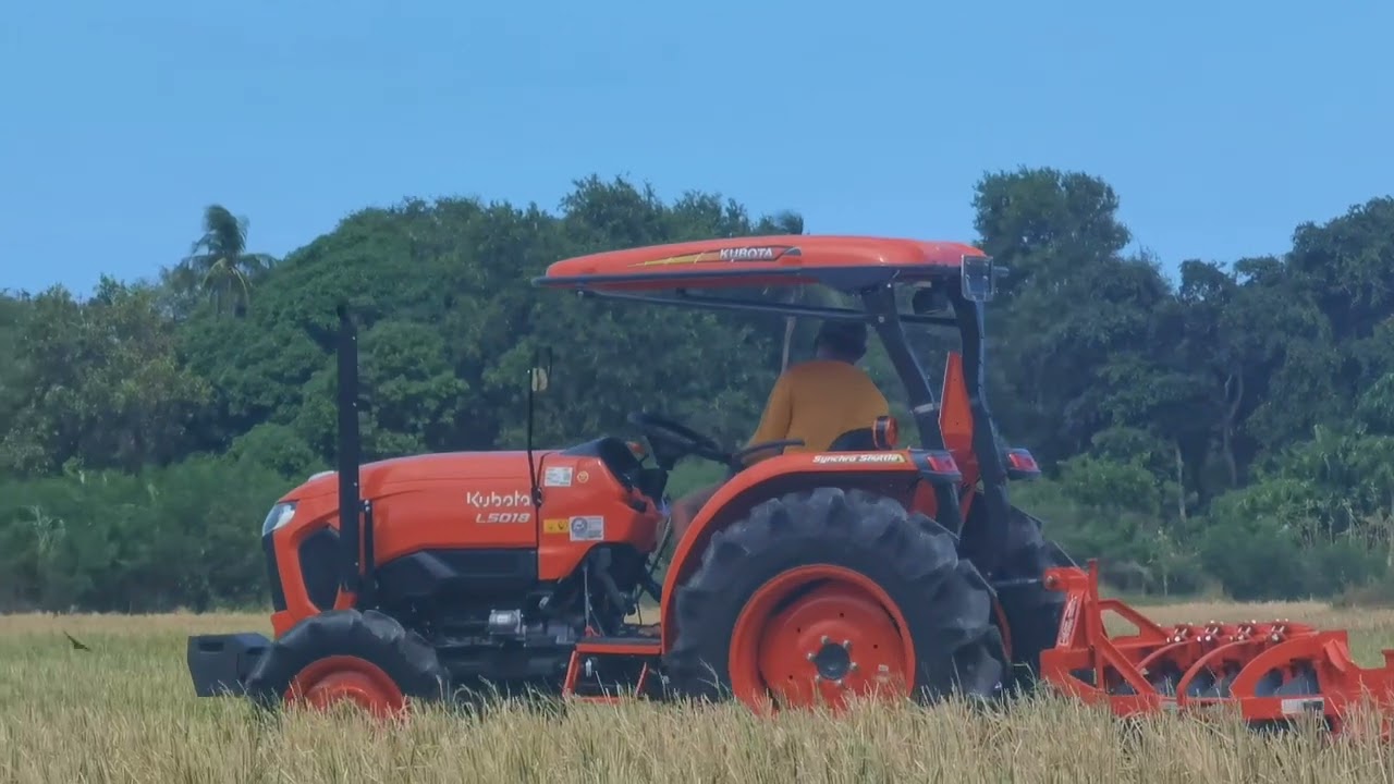 Kubota L-5018 tractor, Quality na sa Trabaho, Sobrang Tipid pa sa Konsumo. Kikita ka talaga !