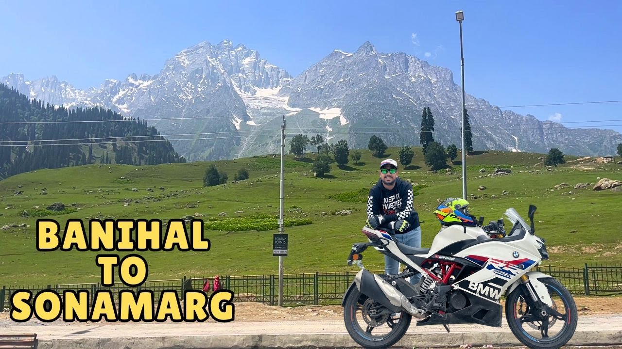 BANIHAL TO SONAMARG ON BMW G310RR😍KASHMIR | LADAKH RIDE | EPISODE - 03