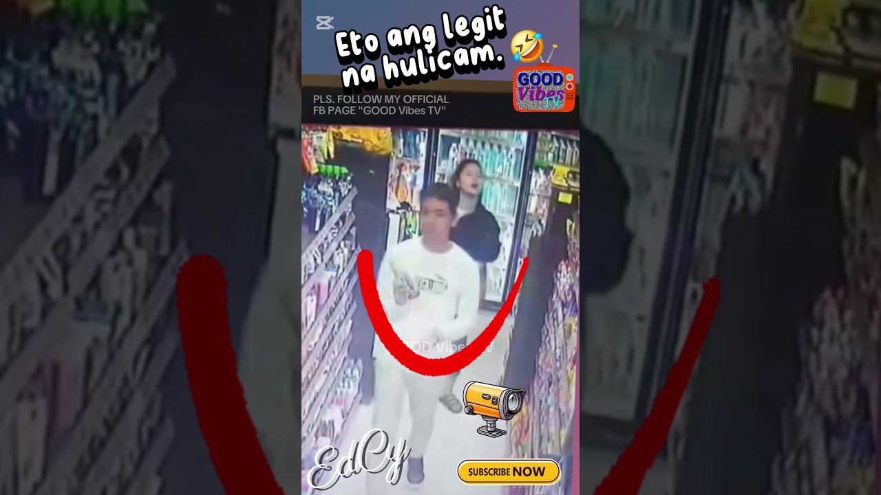 EDCY | WALANG KAWALA SA CAMERA NG TINDAHAN. 🥰 #shorts #trending #kalingap
