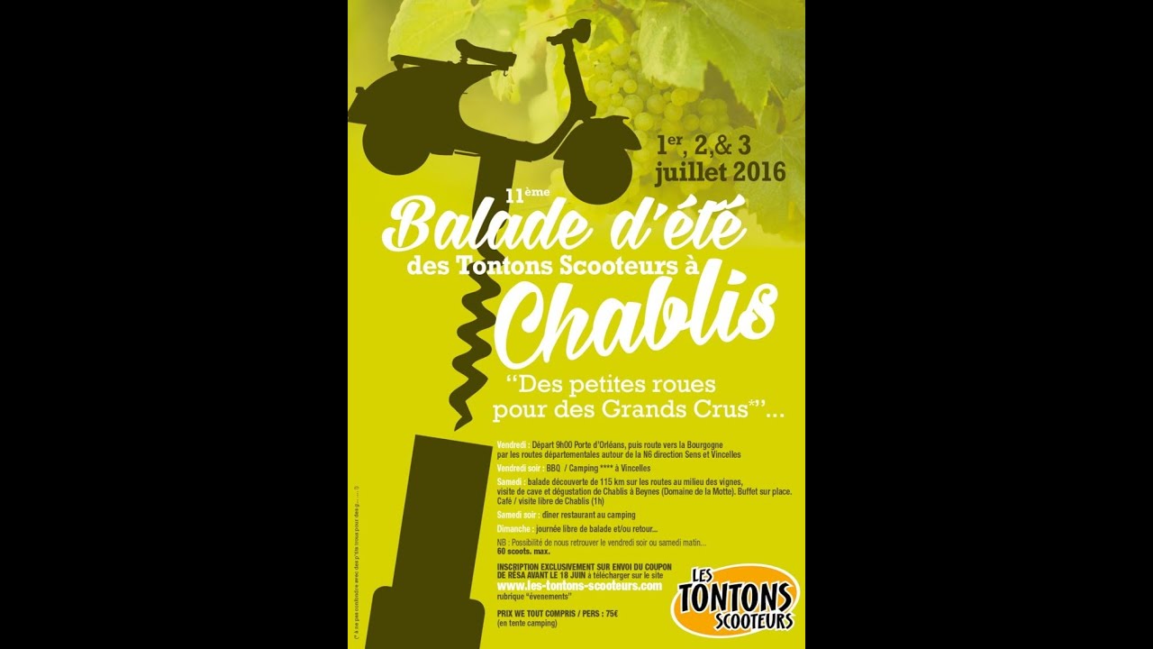 TTS Sortie d'Eté 2016 à Chablis