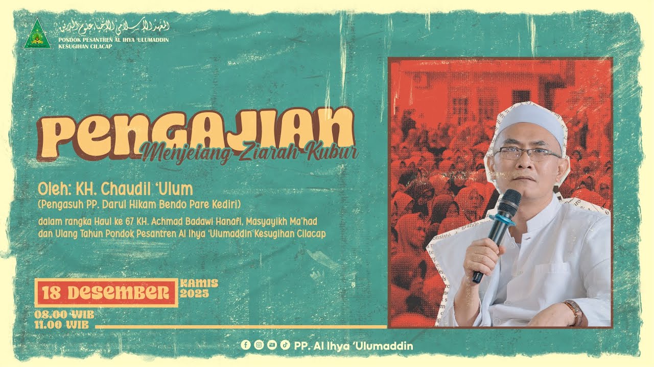 LIVE || PENGAJIAN MENJELANG ZIARAH QUBUR