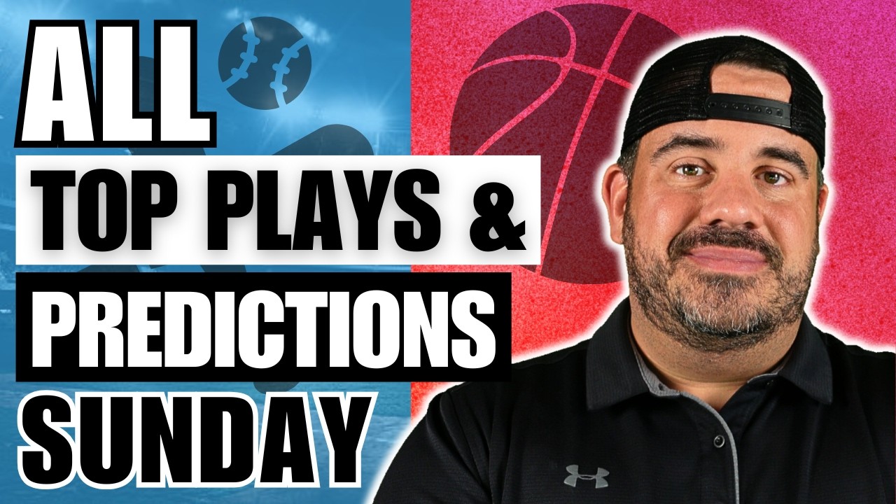 MLB/WNBA SUNDAY PROFIT HUNT | NICE CHILL DAY | TOP PLAYS & PREDICTIONS