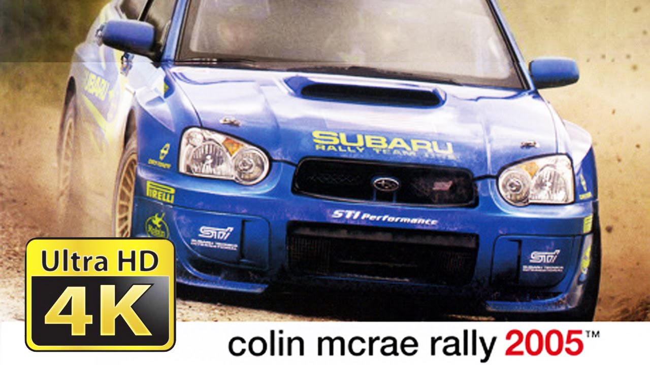 Old Games in 4k : Colin McRae Rally 2005
