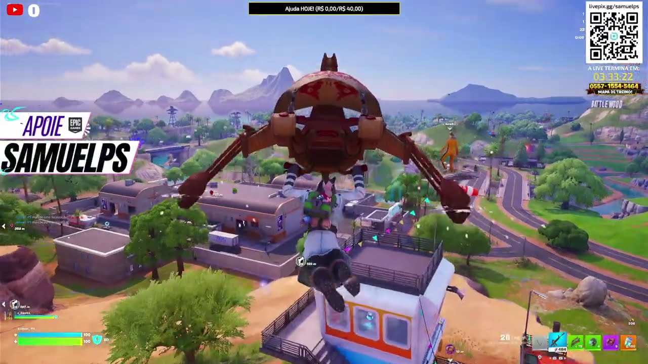 🔥 LIVE DE FORTNITE NO PS5 AO VIVO AGORA! 🔥01