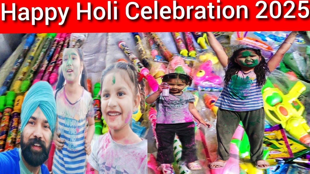 Happy Holi All Of You || Holi Celebration 2025 || Pendujatt Vlog