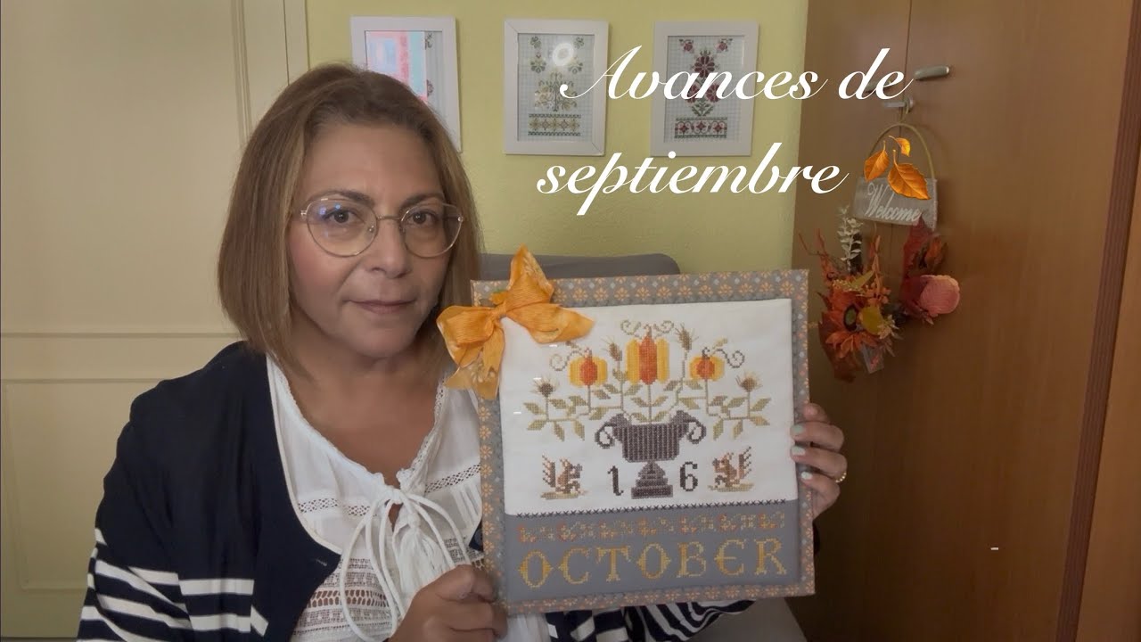 #flosstube 251 🍂 Avances de septiembre 🍂
