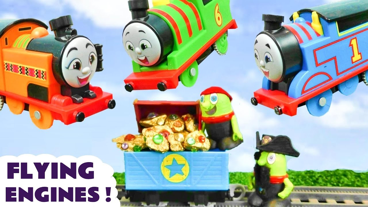 How are Thomas and his Friends Flying?