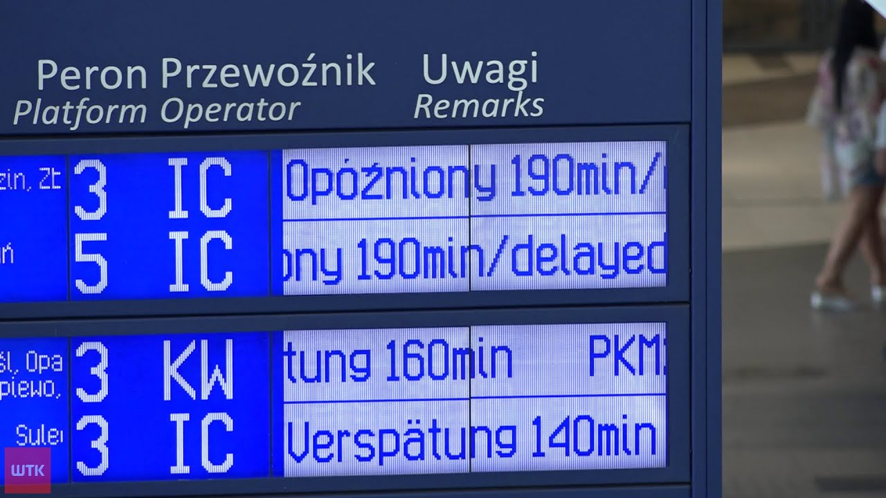 Wielogodzinne opóźnienia na kolei. Zerwana trakcja sparaliżowała ruch pociągów na trasie do Berlina