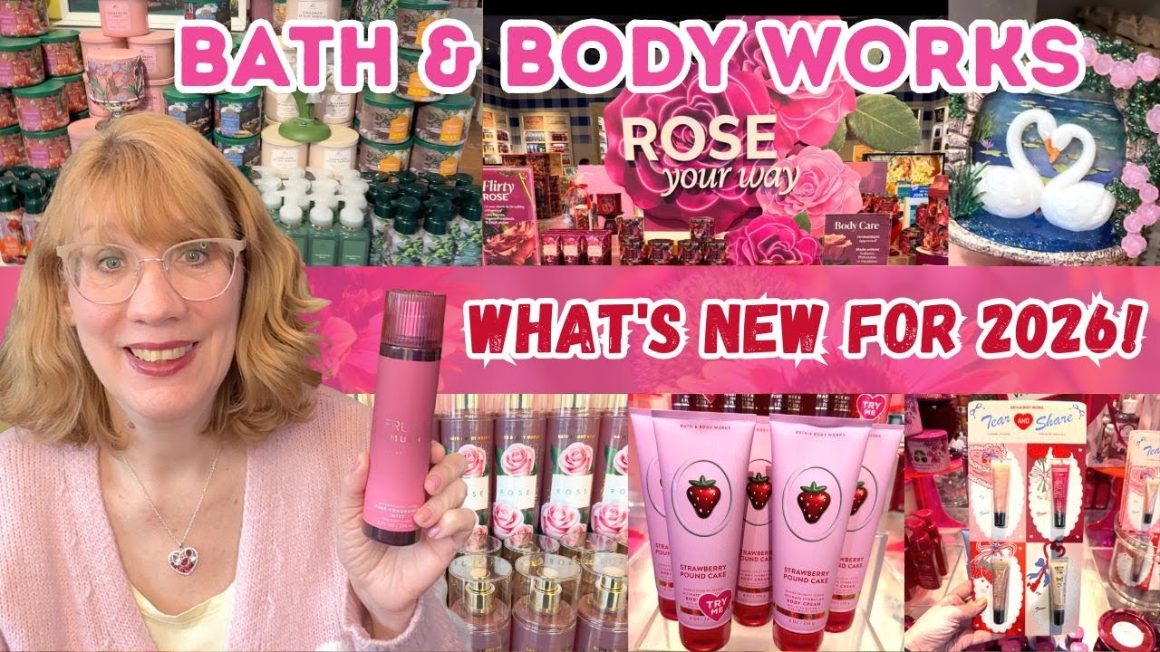 Новинки Bath & Body Works на 2026 год — ко Дню святого Валентина и весной.