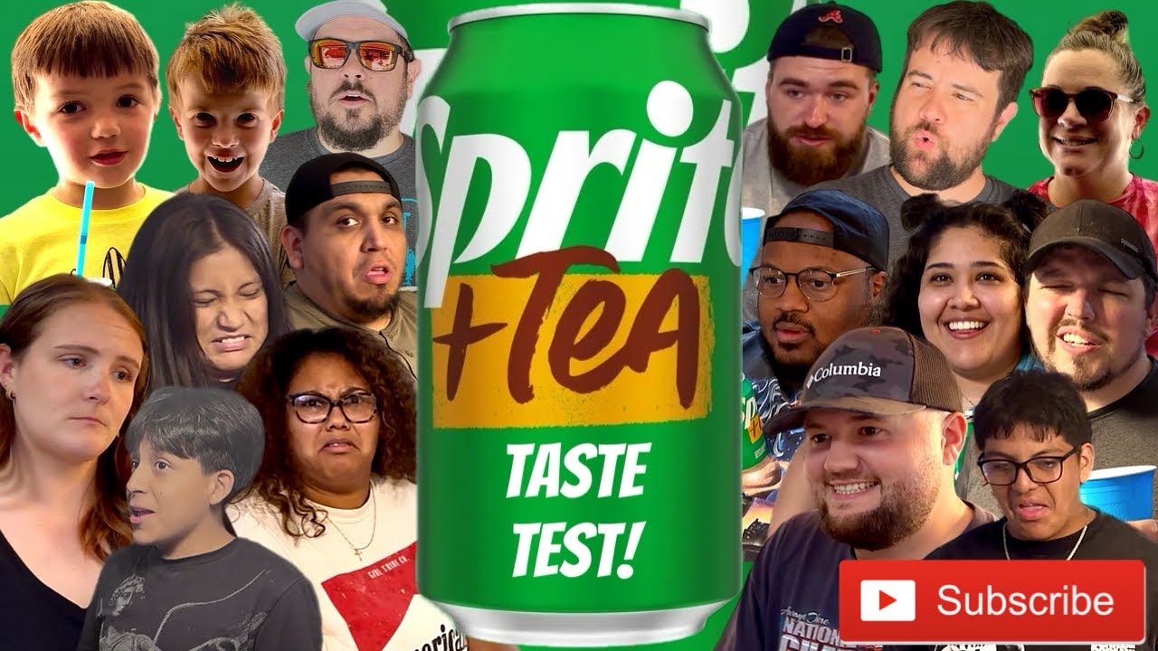 Sprite + Tea | Soda | Taste Test & Review!