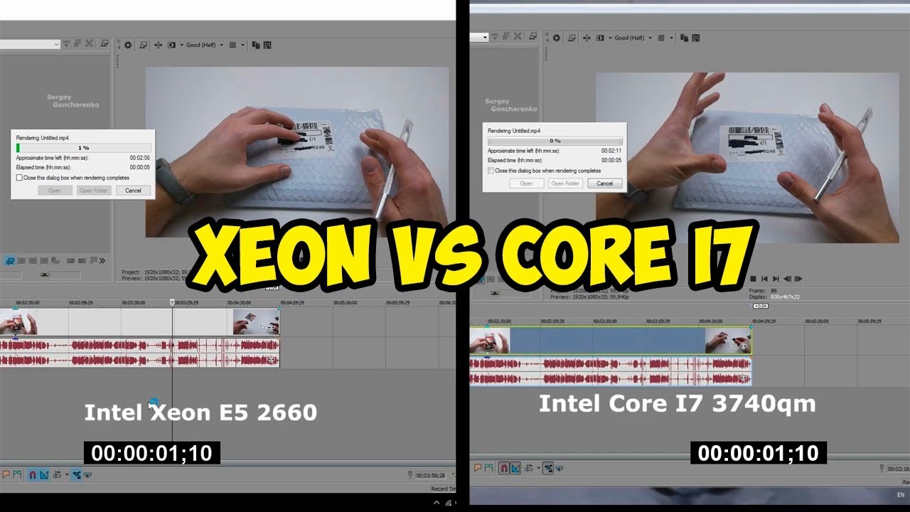 Intel Core i7 3740qm vs Xeon e5 2660