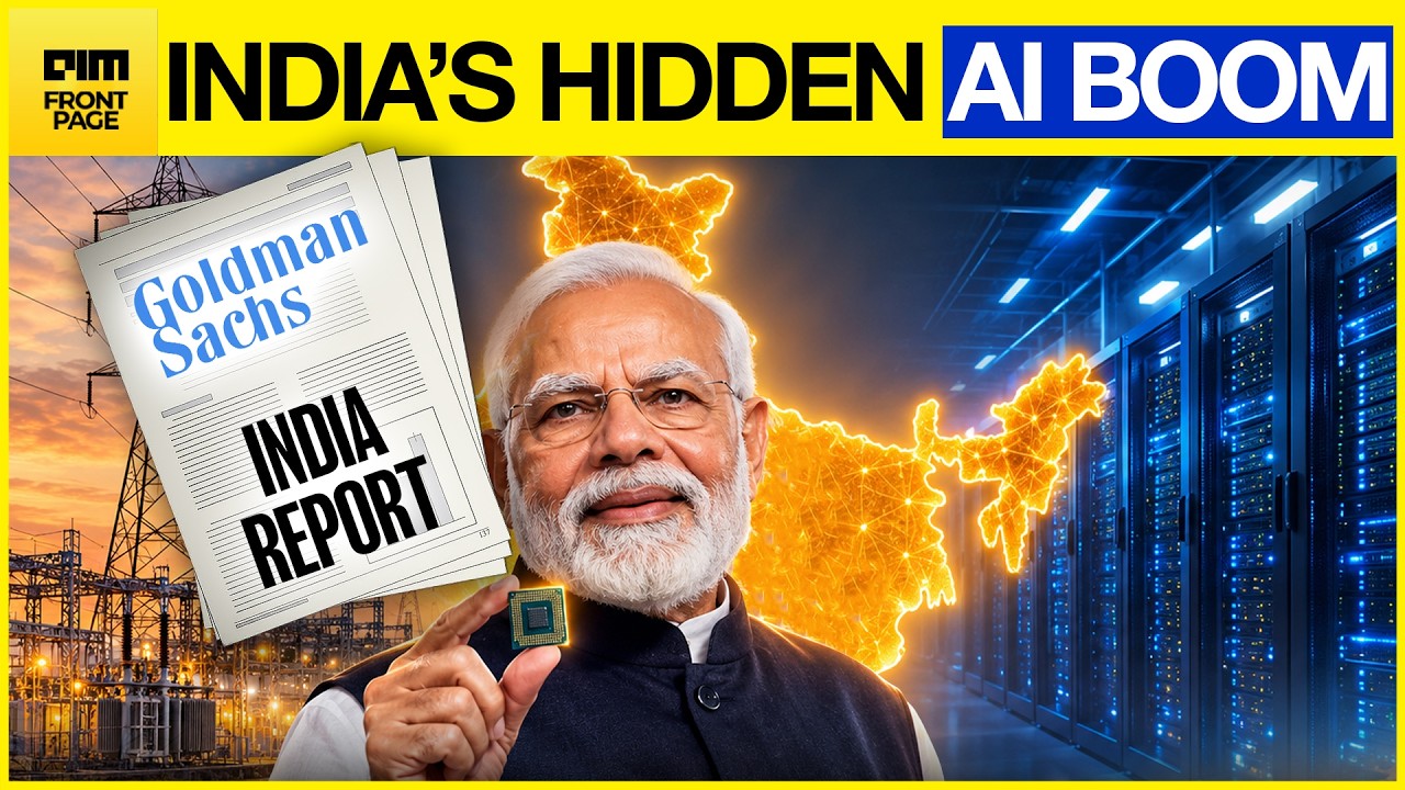 REPORT: Goldman Sachs Finds 42 Indian Companies Rallying 60% on AI Infrastructure Boom