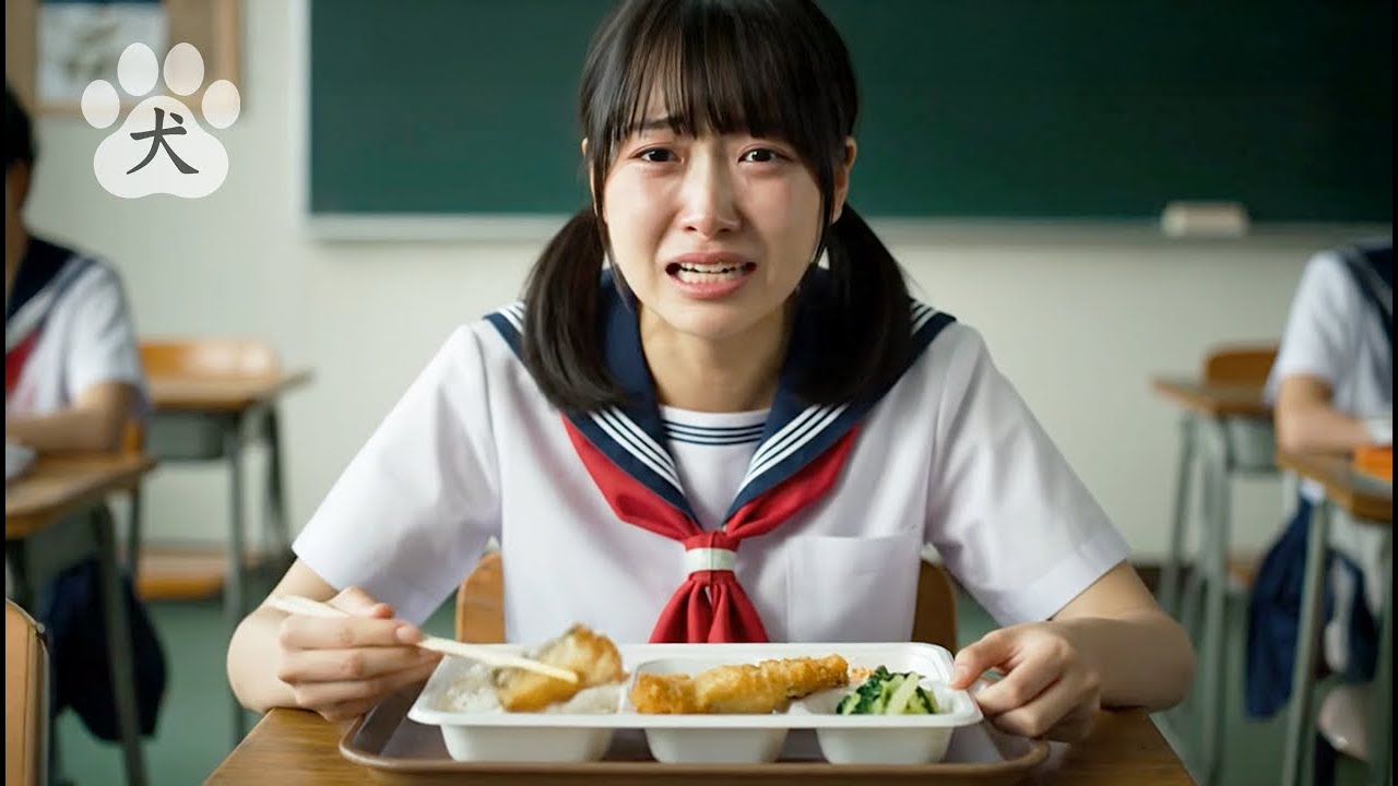 AIが考えるヤバすぎる中学生YouTuber【極悪教師から逃げ続けてみた】給食編