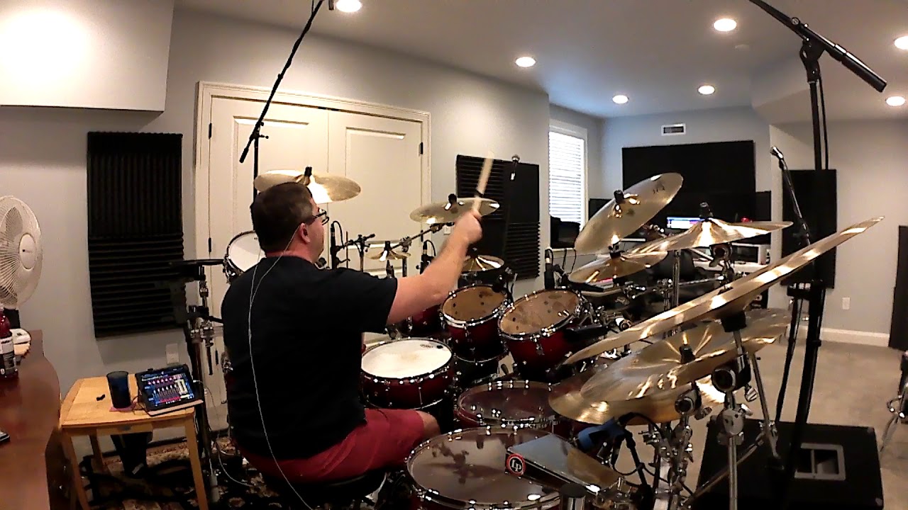 RUSH - Limelight - Drum Cover - HQ Audio