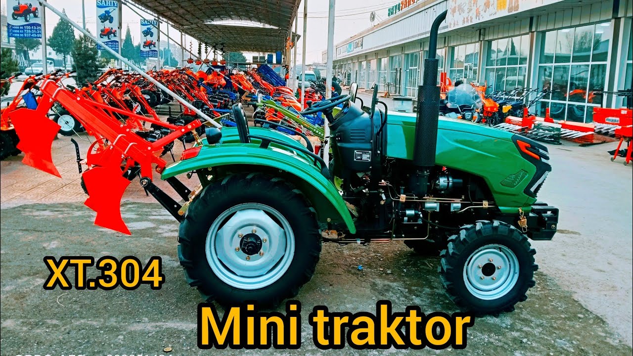 MINI TRAKTOR XT 304 yangi modeli keldi. ☎️☎️882051424