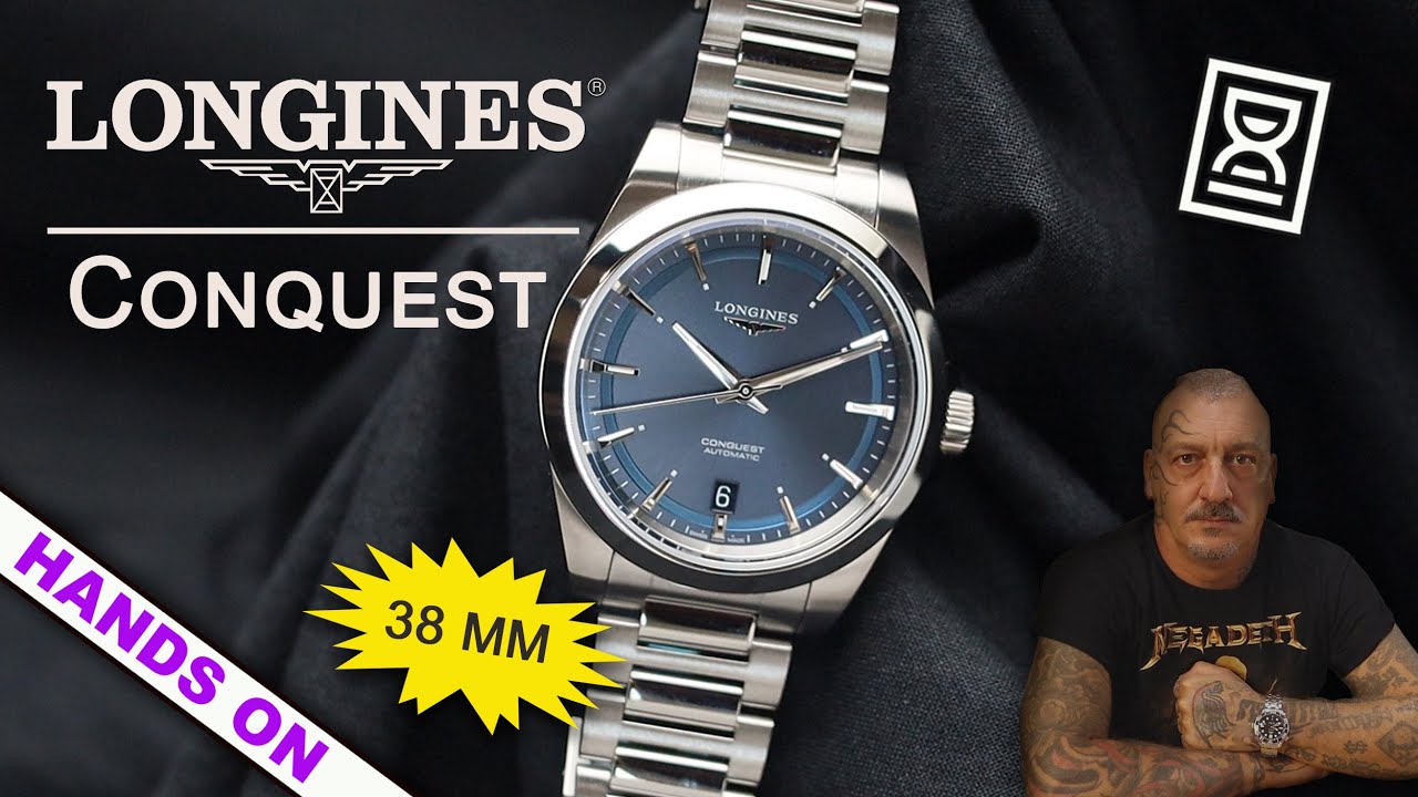 Panoramica sul nuovo Longines Conquest da 38 mm