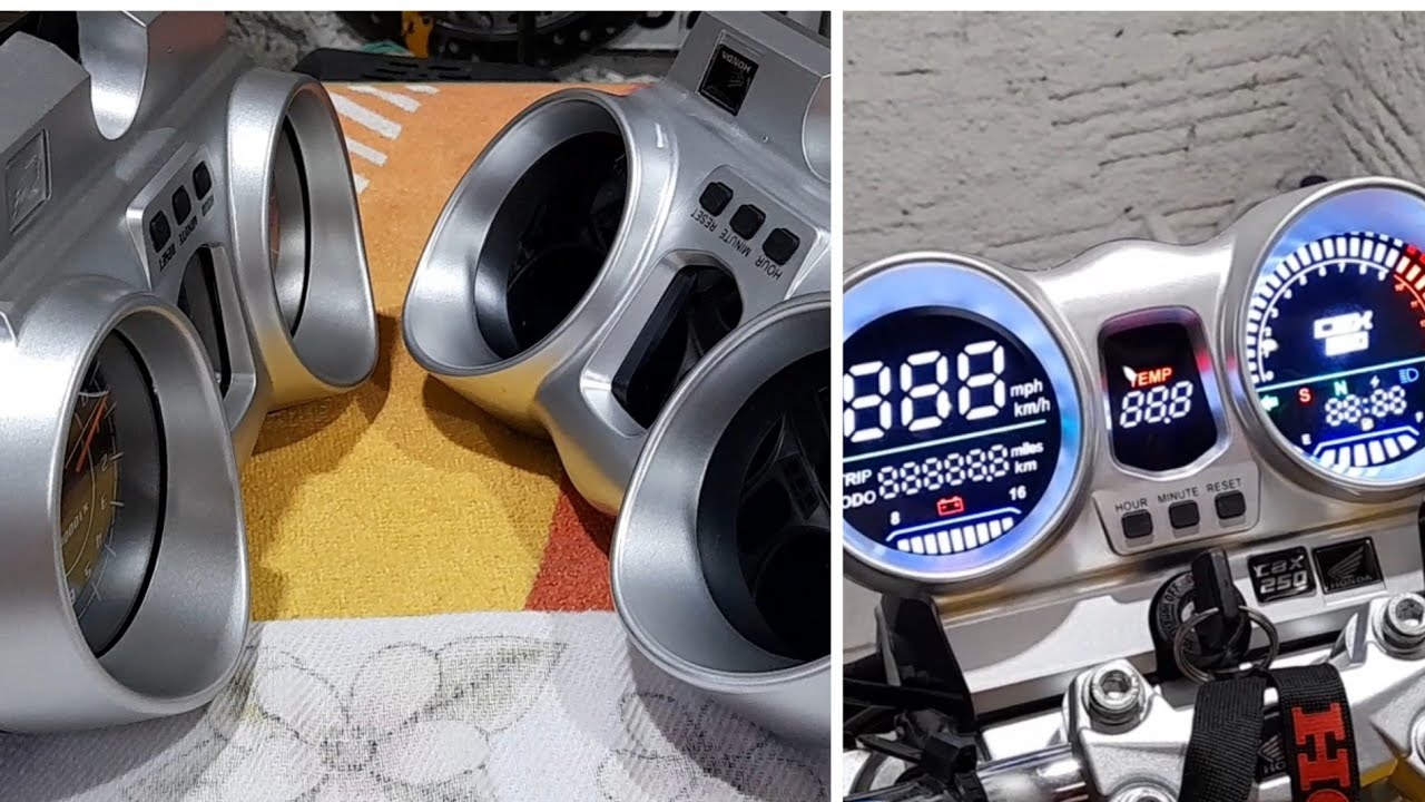 VEDAÇÃO E DETALHES DO PAINEL DIGITAL CBX TWISTER