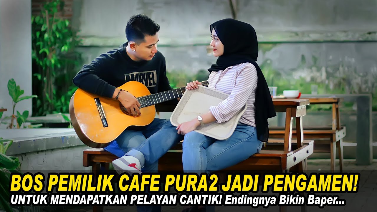 BOS PEMILIK CAFE PURA2 JADI PENGAMEN! UNTUK MENDAPATKAN PELAYAN CAFE CANTIK! Endingnya Bikin Baper!!