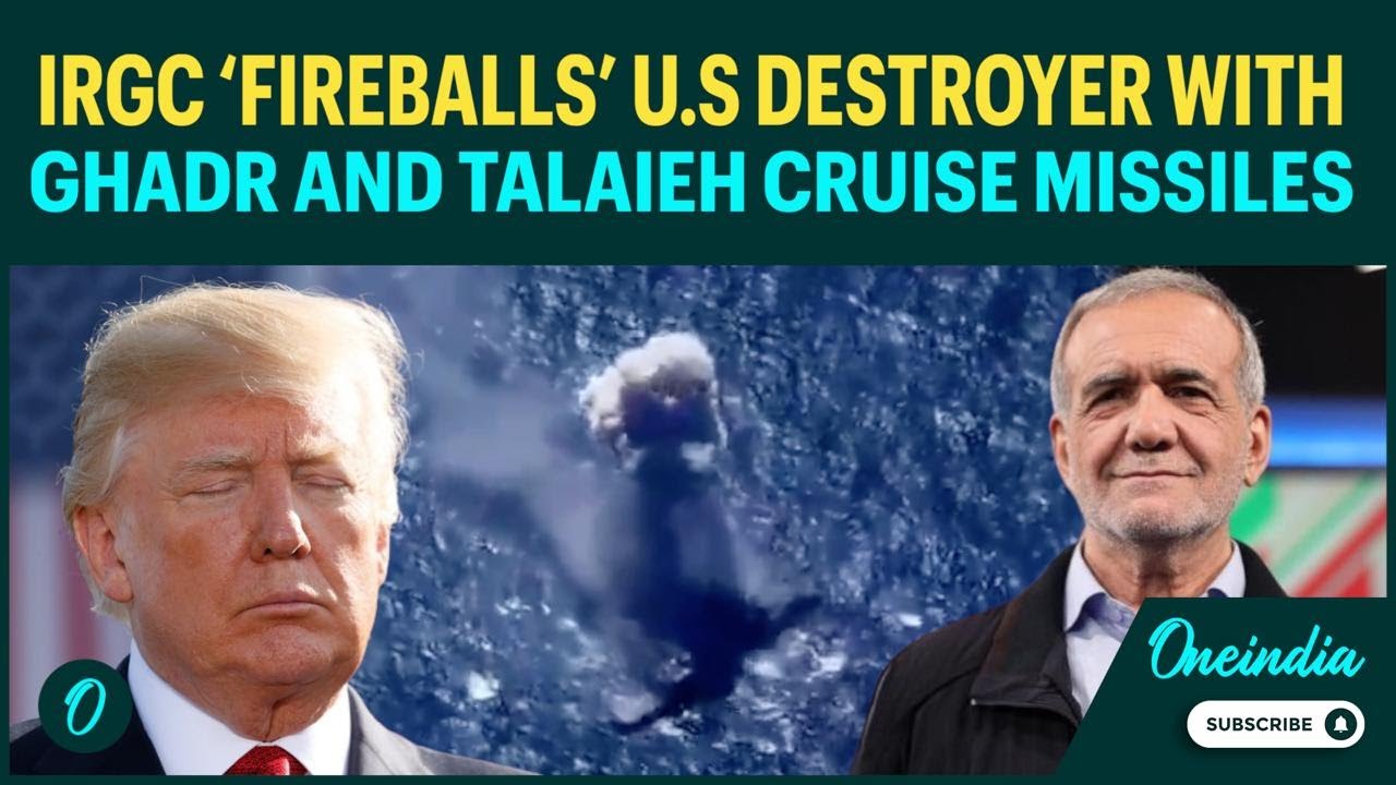 Iran SINKS U.S. Naval Ship With ‘Ghadr-380’ & ‘Talaieh’ Cruise Missiles | 300 Troops Killed? Details