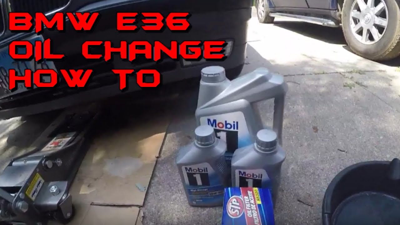 BMW E36 How To Change Your Oil