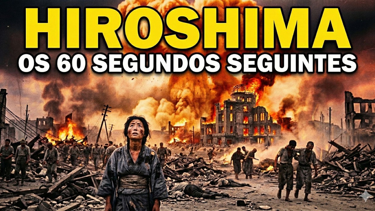 Hiroshima 6 de Agosto 1945: Os Primeiros 60 Segundos Após a Bomba