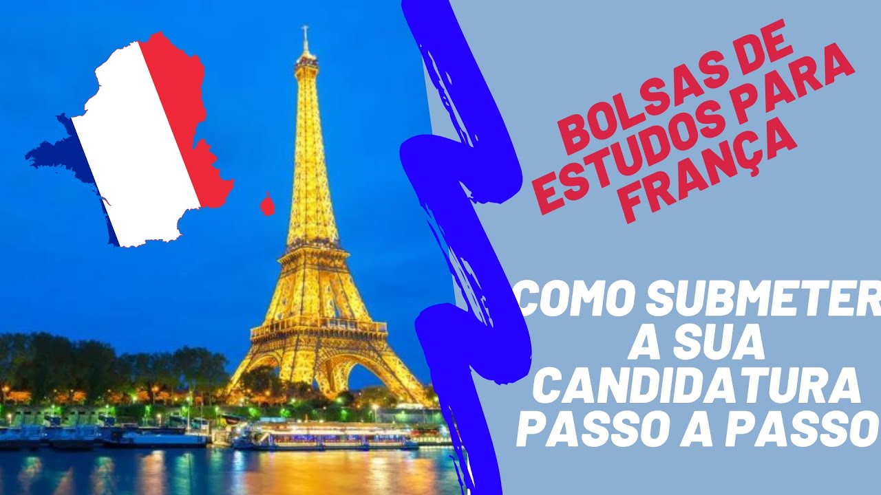 COMO CANDIDATAR-SE AS BOLSAS DE ESTUDO PARA FRANCA ON-LINE | Passo a Passo Completo