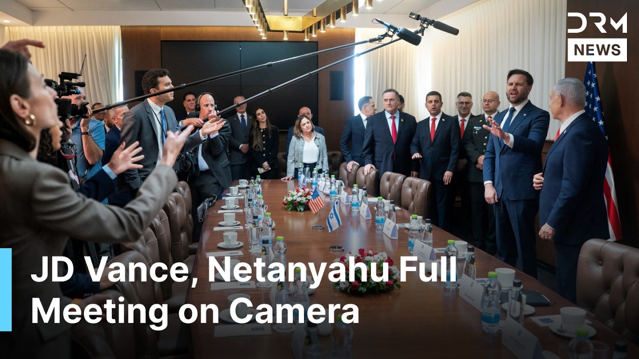 FULL MEETING: Israeli PM Netanyahu Holds Tense Talks With JD Vance in Jerusalem | AC1G