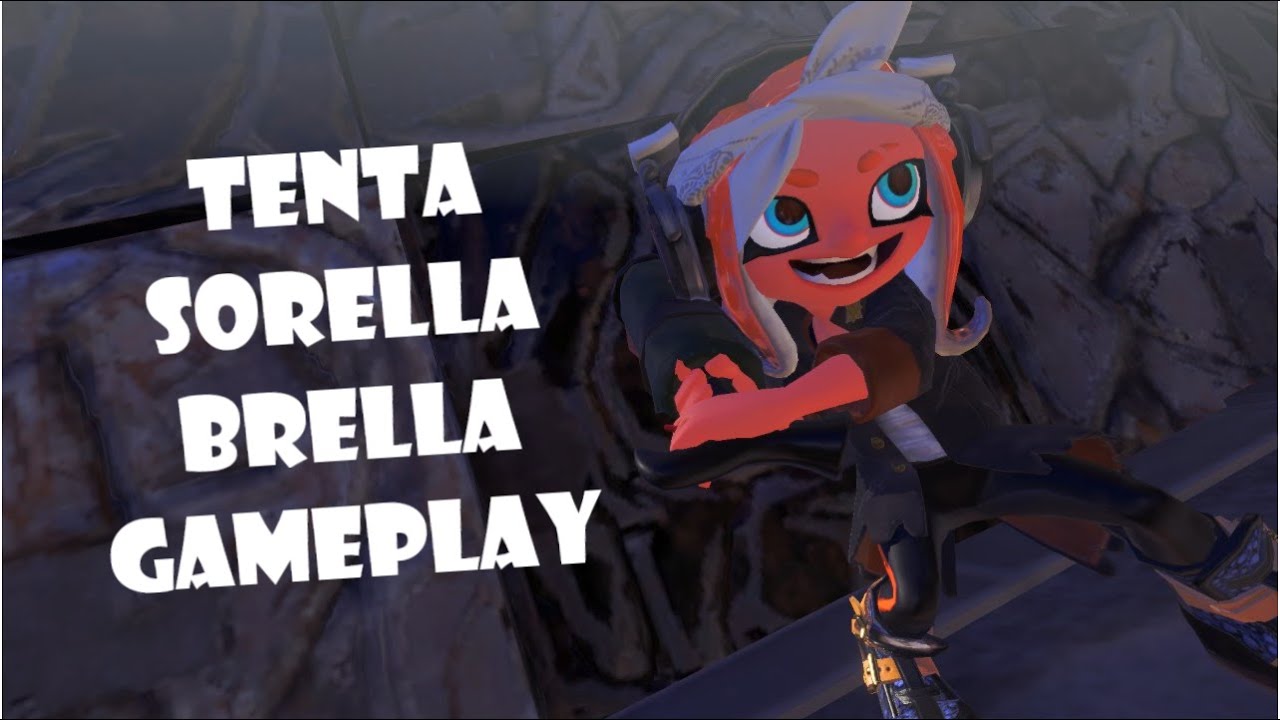 Tenta Sorella Brella Gameplay - Splatoon 3 | Anarchy Battle (Tower Control)