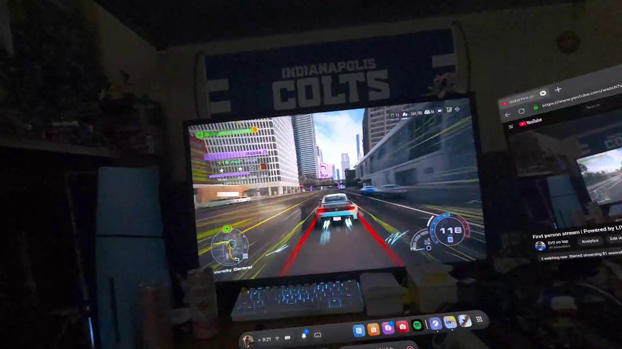 First person stream | Powered by LIV