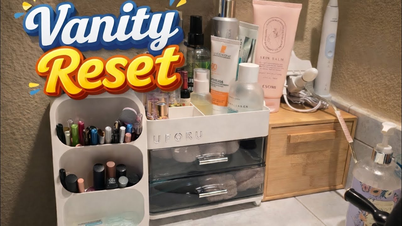 Bathroom Counter Feeling Scattered? Try This Organizer Upgrade