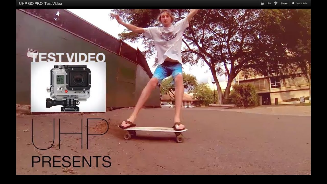 Go Pro Hero 3 Test Footage - University of Hawaii Manoa Campus