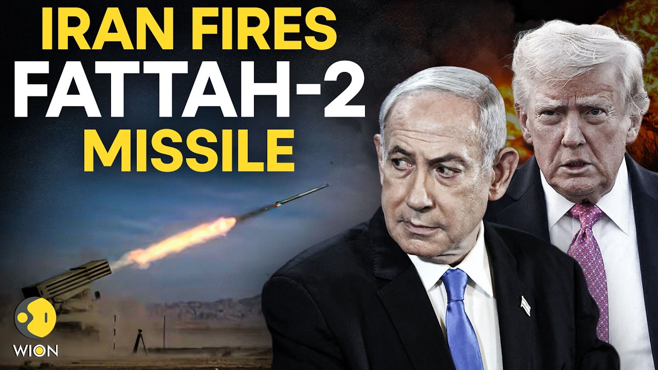 Iran Attacks US-Israel LIVE: Tehran Fires DEADLIEST 'Fattah-2'  Missile In Counter Strike | WION