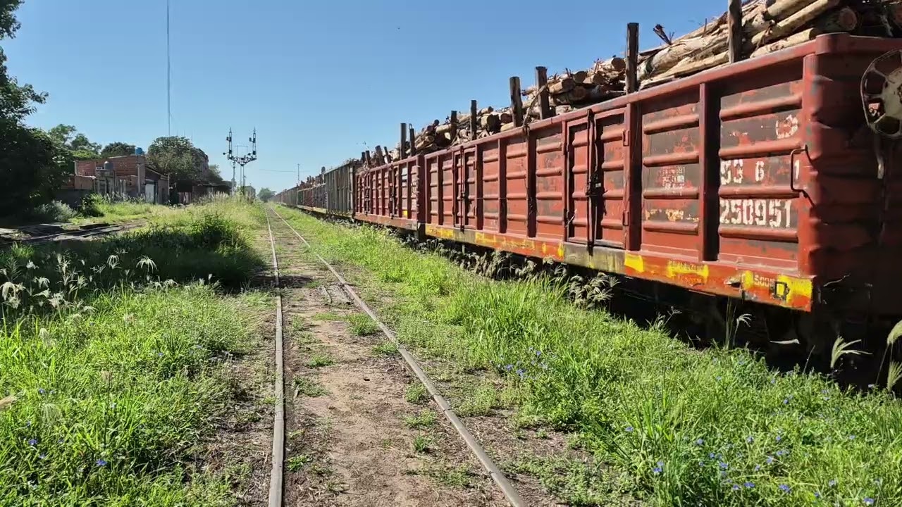 Belgrano Cargas 5039/7703 saliendo de Resistencia