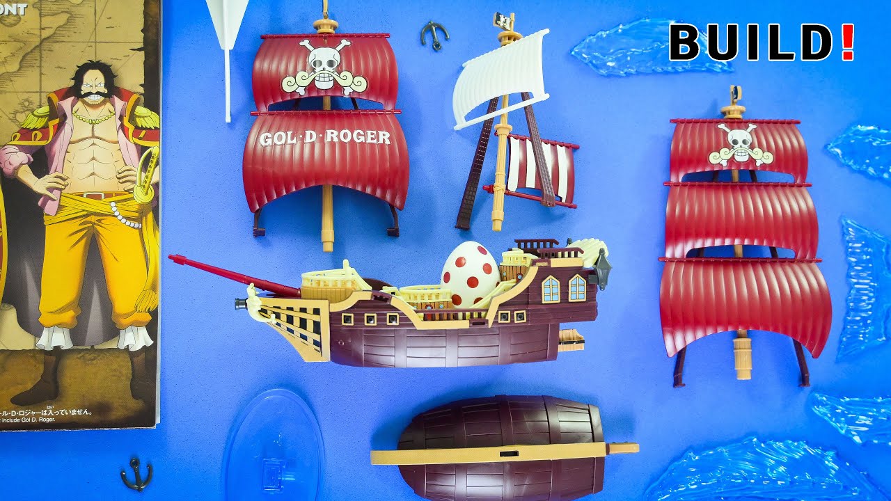 Pirate King Ship ORO JACKSON Gol D. Roger │ One Piece Grand Ship Collection No.16 │ ASMR Full Build