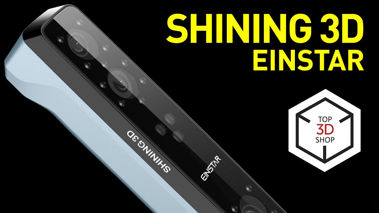 Shining 3D Einstar revisión a fondo: Escáner 3D portátil y versátil
