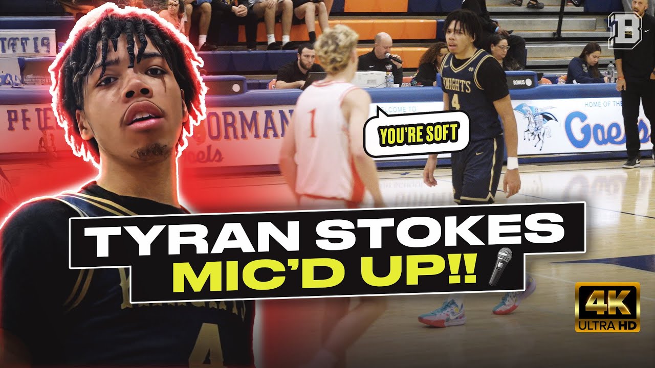 No.1 Player Tyran Stokes Mic’d Up – They Talked Trash & He Went OFF! 🎤🔥