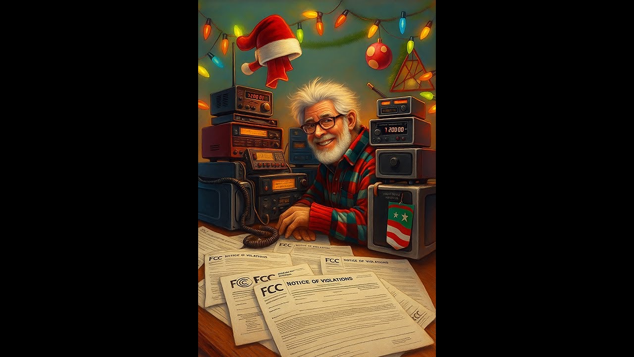 A Ham on Santa's Naughty List
