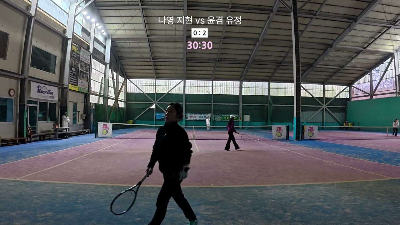 테니스 여자 복식｜왜 안되나 했더니... 더보기