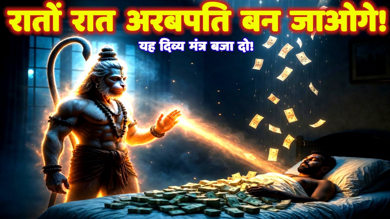 इतना 💸 पैसा और 💰 धन आएगा की 🪔 रातों रात अरबपति बन जाओगे🔴 दिव्य हनुमान मंत्र 🔊 Hanuman Mantra