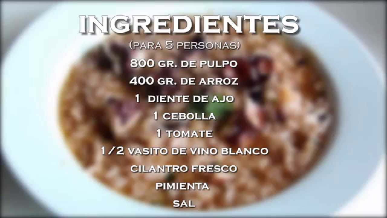 Arroz de Pulpo