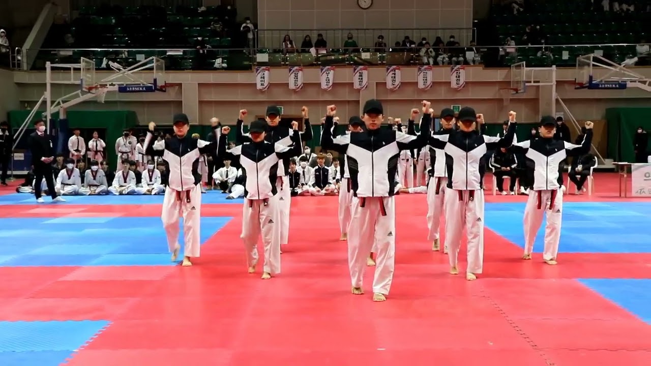 2022 안산시의회 의장기 태권도한마당대회 태권무(12/03/토)와동체육관 ○안산스포층-TV○(5)