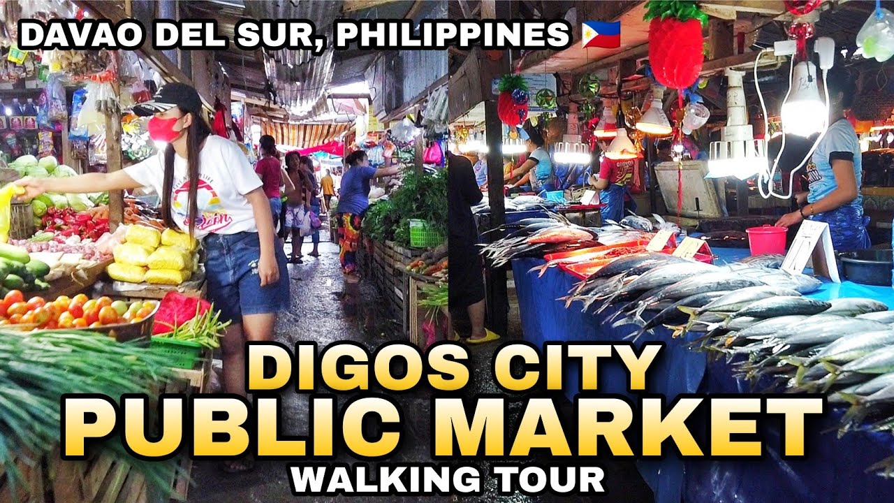 DIGOS PUBLIC MARKET WALKING TOUR | DIGOS CITY DAVAO DEL SUR, PHILIPPINES