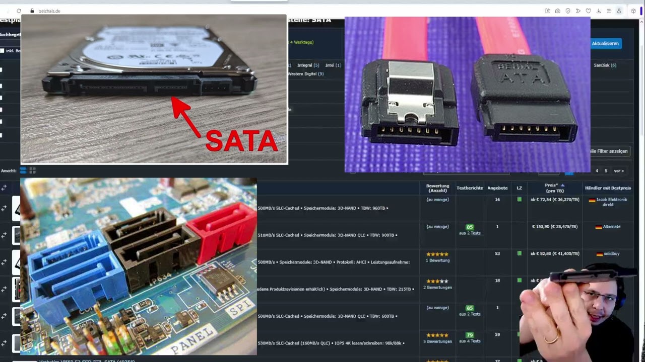 NVME, SSD, HDD vergleichen, Kaufberatung, das SOLLTEST du WISSEN!