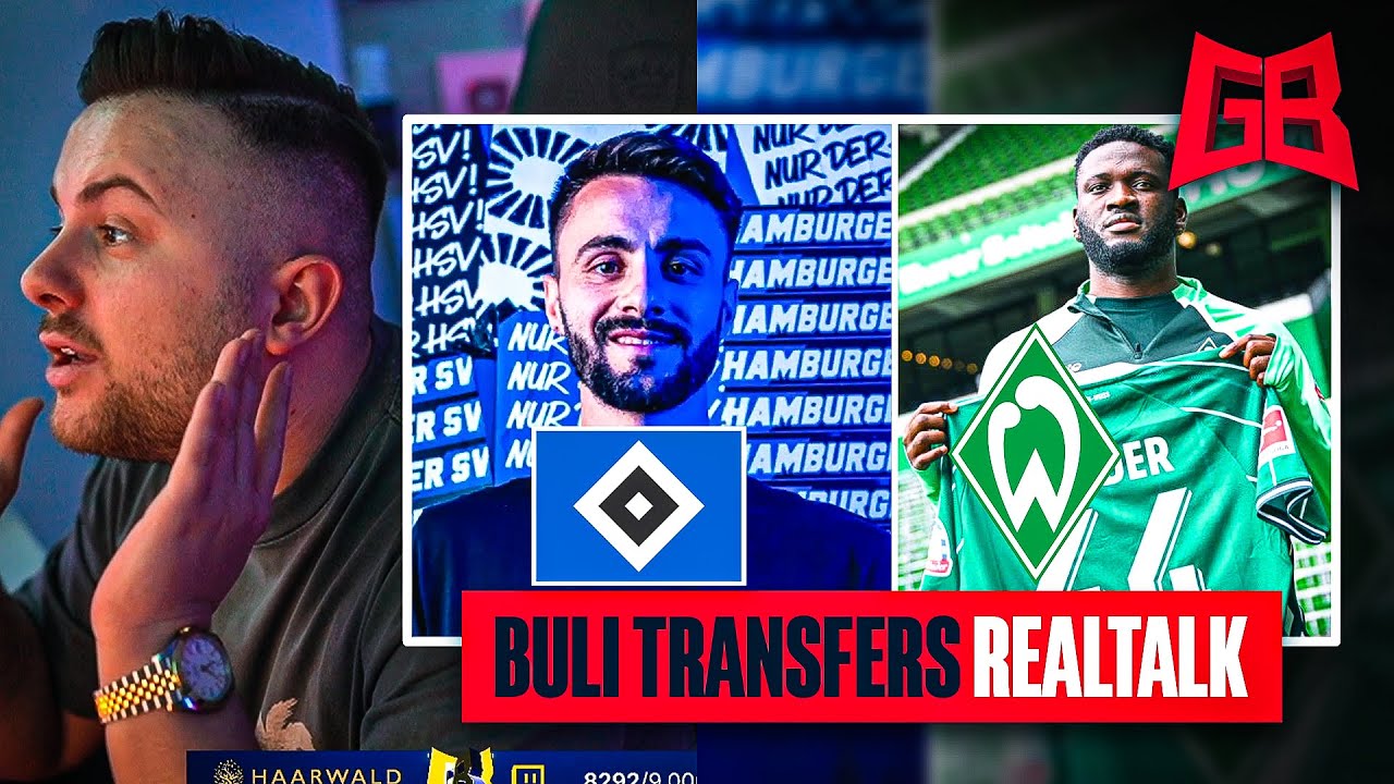 BONIFACE zu BREMEN 😱 HSV & WERDER KOCHEN ⁉️ GamerBrother BUNDESLIGA DEADLINE DAY TALK 🇩🇪