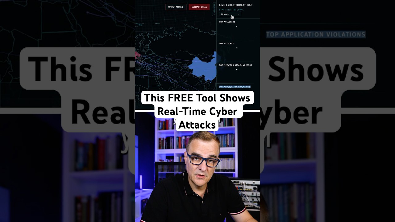 This FREE Tool Shows Real-Time Cyber Attacks
