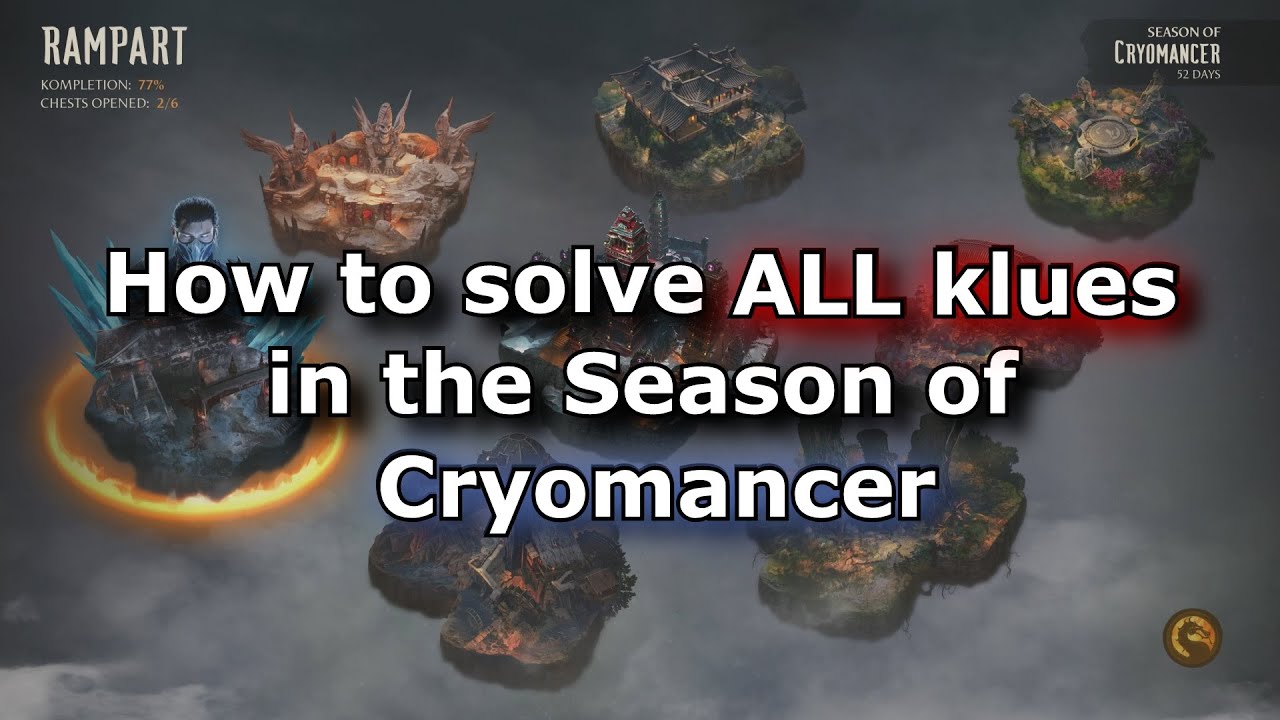 MK1 Invasions - How to solve ALL Klues in the Season of Cryomancer