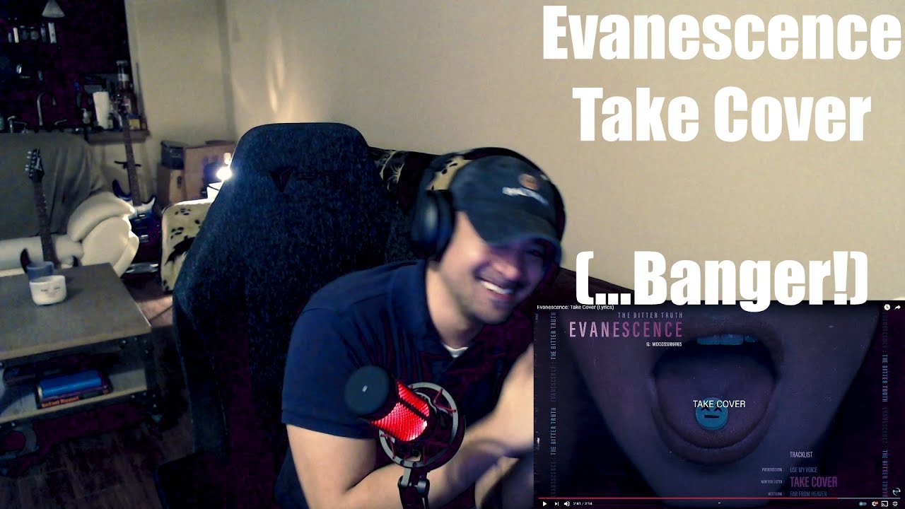 Evanescence - Take Cover (Reaction - Not the Usual Evanescence!)