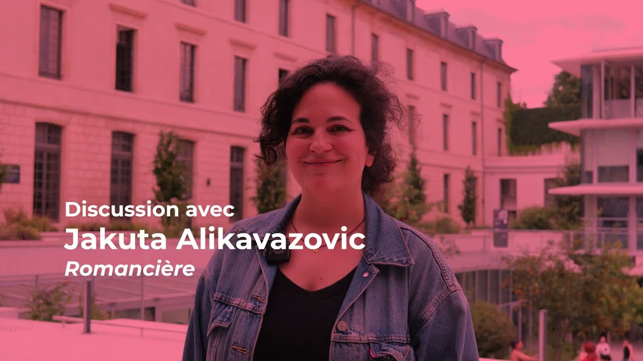 Litt&eacute;rature : Jakuta Alikavazovic, nouvelle &eacute;crivaine en r&eacute;sidence de Sciences Po